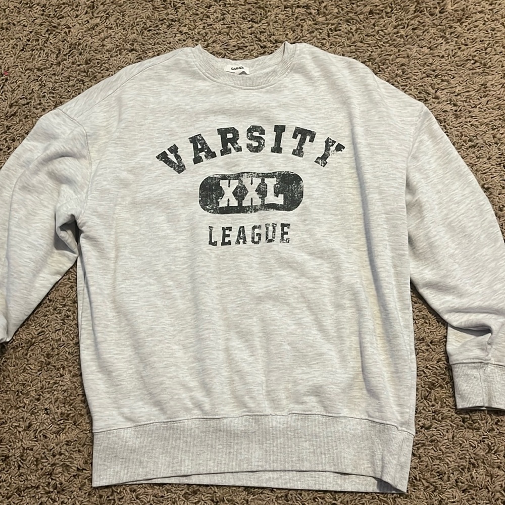 garage crewneck